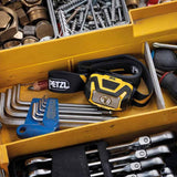 Petzl Aria 1 LED Headlamp - 350 Lumens - Includes 3 x AAA - Black and Yellow