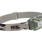 Petzl Aria 2 RGB LED Headlamp - 450 Lumens - White, Red, Green and Blue LED - Includes 3 x AAA - Black, Camo, or Desert Tan