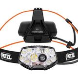 Petzl Nao RL LED Headlamp - 1500 Lumens - Includes 1 x USB-C Rechargeable 3200mAh Li-ion Battery - Black