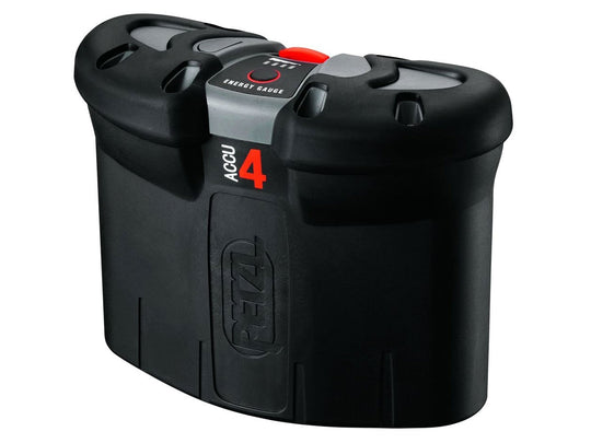 Petzl ACCU 4 ULTRA 5200mAh Lithium Ion (Li-ion) Rechargeable Battery - Fits Ultra Rush and Ultra Vario Headlamps (E55400-2)