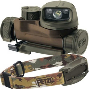 Petzl STRIX IR Headlamp and Band - Camo