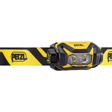 Petzl PIXA LED Headlamp - 450 Lumens - Black and Yellow - Uses 3 x AAA (Included) or CORE 2 Battery Pack