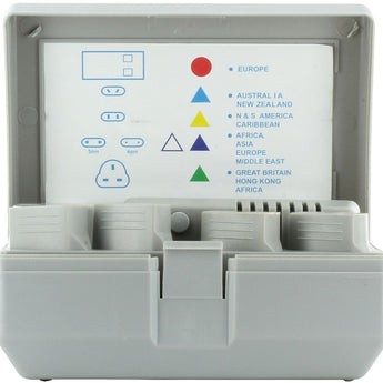 Seven Star Worldwide Foreign Travel Converter Kit 50W - 1600W w. plug adapters