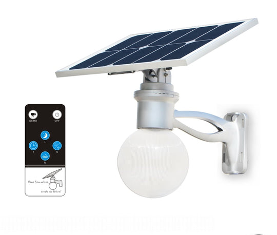 AELight 25W LED Solar Light W/Remote & Lithium battery