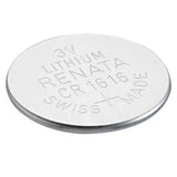 Renata lithium battery on a white background
