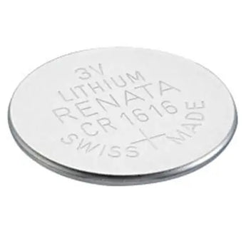 Renata lithium battery on a white background