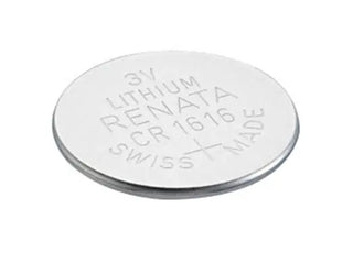 Renata lithium battery on a white background