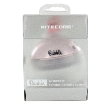 Nitecore Bubble All-Purpose LED Lantern - 100 Lumens - Uses 3 x AAA (included) or 1 x HLB-1300 Li-ion Battery Pack - White, Yellow, Green, Purple, or Pink