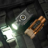 Olight PL-3R Rechargeable LED Weapon Light - 1500 Lumens - Uses Built-in 900mAh Li-Poly Battery Pack - Black or Desert Tan