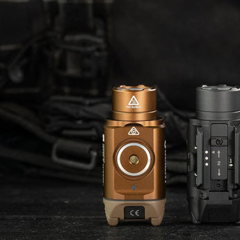 Olight PL-3R Rechargeable LED Weapon Light - 1500 Lumens - Uses Built-in 900mAh Li-Poly Battery Pack - Black or Desert Tan