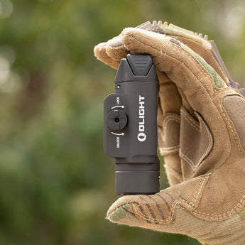 Olight PL-3R Rechargeable LED Weapon Light - 1500 Lumens - Uses Built-in 900mAh Li-Poly Battery Pack - Black or Desert Tan