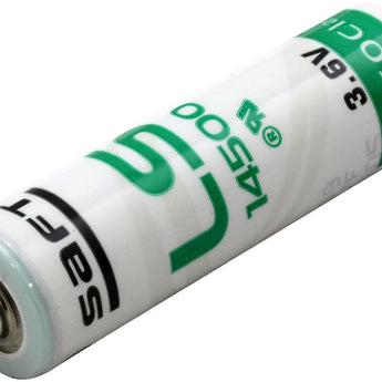 Saft LS-14500-BA AA 2450mAh 3.6V Lithium Thionyl Chloride (LiSOCI2) Button Top Battery - Bulk