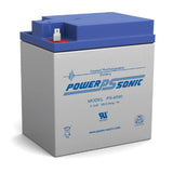 Power-Sonic PS-6580 58AH 6V Rechargeable Sealed Lead Acid (SLA) Battery - F2 Terminal
