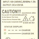 Powerizer Lead Acid Smart Charger (3.0 A) for 12V Lead Acid Battery 3 stages floating for Worldwide, UL/CE Listed