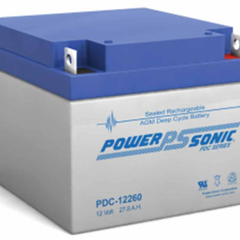 Powersonic PDC-12260 AGM Deep Cycle SLA Battery