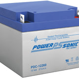 Powersonic PDC-12260 AGM Deep Cycle SLA Battery