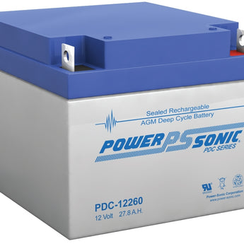 Powersonic PDC-12260 AGM Deep Cycle SLA Battery