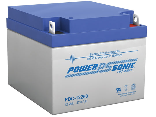 Powersonic PDC-12260 AGM Deep Cycle SLA Battery