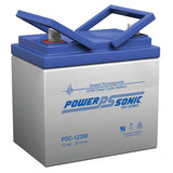 Power-Sonic AGM Deep Cycle PDC-12350 35Ah 12V Rechargeable Sealed Lead Acid (SLA) Battery - NB Terminal