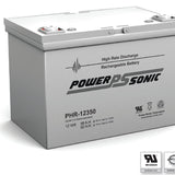 Powersonic PHR-12350 High Rate VRLA Battery