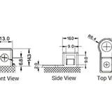 Power-Sonic PIX30LBS-FS 28Ah 12V Ultra Sport Series Sealed Lead Acid (SLA) Battery - 400CCA