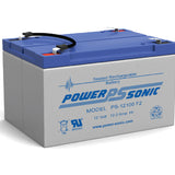 Power-Sonic PS-12100 12AH 12V Rechargeable Sealed Lead Acid (SLA) Battery - F1 or F2 Terminal