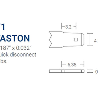 Power-Sonic AGM General Purpose PS-1229 2.9Ah 12V Rechargeable Sealed Lead Acid (SLA) Battery - F1 Terminal