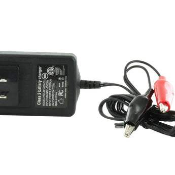Power-Sonic PSC-121000ACX 12V 1A C-Series Sealed Lead Acid Battery Charger - Auto Switch Mode - Plug-in Design