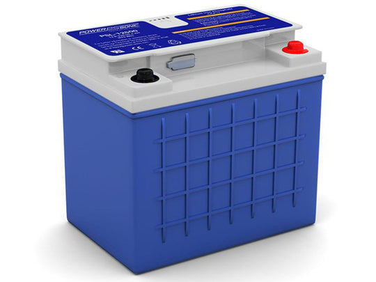Power-Sonic PSL-12500 51.4AH 12.8V Rechargeable Lithium Iron Phosphate (LiFePO4) Battery - M6 Terminals