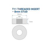 Power-Sonic PSL-SC-121250-G31 125AH 12.8V Group 31 Rechargeable Deep Cycle Lithium Iron Phosphate (LiFePO4) Battery - M8 Terminals