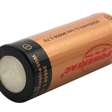 Powertac 26650 4500mAh 3.7V Protected Lithium Ion (Li-ion) Button Top Battery
