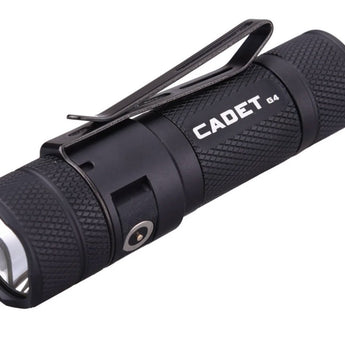 Powertac Cadet Gen 4 Rechargeable LED Flashlight - 1200 Lumens - Includes 1 x 16340