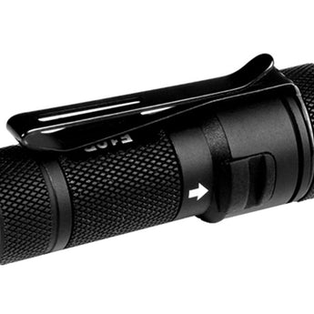 Powertac E10R Rechargeable Flashlight - 600 Lumens - CREE XM-L2 U2 LED - Includes 1 x RCR123A