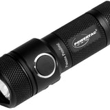 Powertac E10R Rechargeable Flashlight - 600 Lumens - CREE XM-L2 U2 LED - Includes 1 x RCR123A
