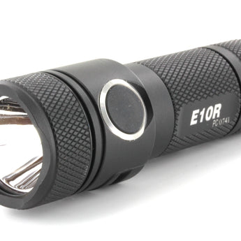 Powertac E10R Rechargeable Flashlight - 600 Lumens - CREE XM-L2 U2 LED - Includes 1 x RCR123A