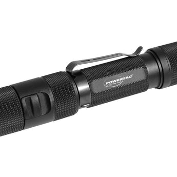Powertac E5R Rechargeable LED Flashlight - CREE XM-L2 U2 - 1000 Lumens - Includes 1 x 18650
