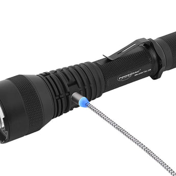 Powertac Huntsman XLT Rechargeable LED Flashlight - 1500 Lumens - Includes 1 x 21700
