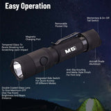 Powertac M5-G3 Rechargeable LED Flashlight - CREE XM-L2 U3 - 2030 Lumens - Includes 1 x 18650
