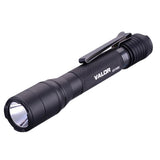 Powertac Valor EDC LED Flashlight - 800 Lumens - CREE XML-U3 - Uses 2 x AA