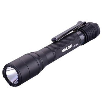 Powertac Valor EDC LED Flashlight - 800 Lumens - CREE XML-U3 - Uses 2 x AA