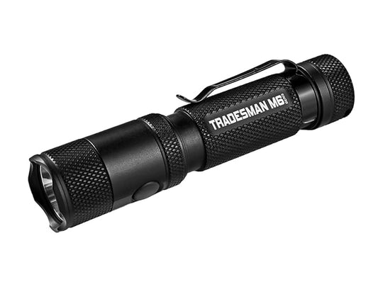 Powertac M6-G3 Tradesman Rechargeable LED Flashlight - CREE XM-L2 U3 - 2030 Lumens - Includes 1 x 18650