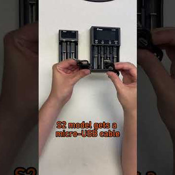 Fitorch Lii-M4S 4-Channel Smart Battery Charger for Li-ion, Ni-Cd, & NiMH Batteries