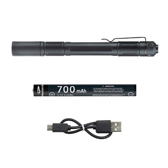 Princeton Tec Alloy-X Rechargeable LED Penlight - 400 Lumens - 1 x Maxbright LED - Includes 1 x 10900