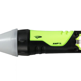 Princeton Tec Amp 1L Flashlight with Diffuser Tip - Maxbright LED - 100 Lumens - Includes 2 x AAAs - Multiple Colors