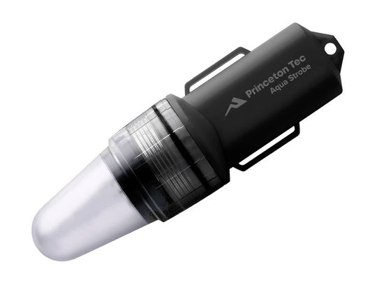 Princeton Tec Aqua Strobe LED Signal Light - 100 Lumens - Includes 1 x AA - Black or Neon Yellow
