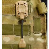 Princeton Tec Switch MPLS Helmet Light - IR and White LEDs - 10 Lumens - Includes 2 x CR2016s - Olive Drab