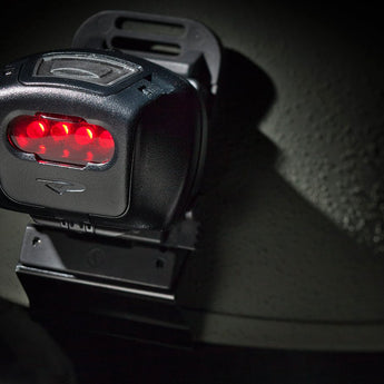 Princeton Tec Quad Tactical MPLS Headlamp - 4 x LEDs - 78 Lumens - Includes Colored Filters - Includes 3 x AAAs - Black, Olive Drab, Camo and Tan