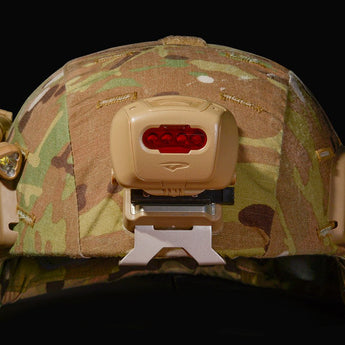 Princeton Tec Quad Tactical MPLS Headlamp - 4 x LEDs - 78 Lumens - Includes Colored Filters - Includes 3 x AAAs - Black, Olive Drab, Camo and Tan