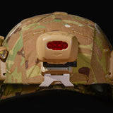 Princeton Tec Quad Tactical MPLS Headlamp - 4 x LEDs - 78 Lumens - Includes Colored Filters - Includes 3 x AAAs - Black, Olive Drab, Camo and Tan