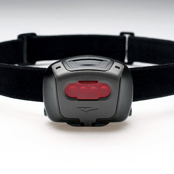 Princeton Tec Quad Tactical Headlamp - 4 x LEDs - 78 Lumens - Includes 3 x AAAs - Black, Camo, Olive Drab or Sand